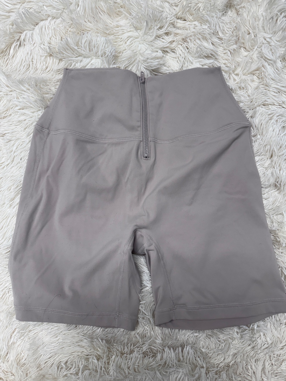SET Active Zip-Front Bike Shorts - Women’s Medium, Taupe